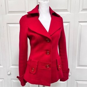 Twenty One Jacket Red Size Small Buttons